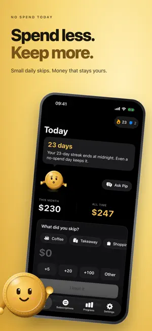 No Spend Today screenshot 1