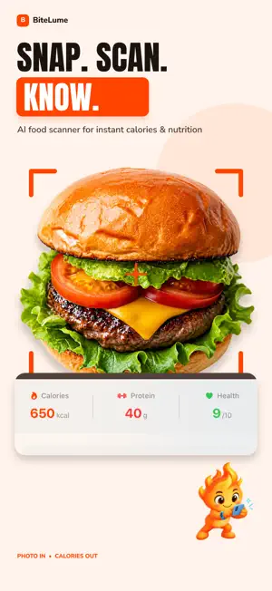 BiteLume: AI Calorie Counter screenshot 1