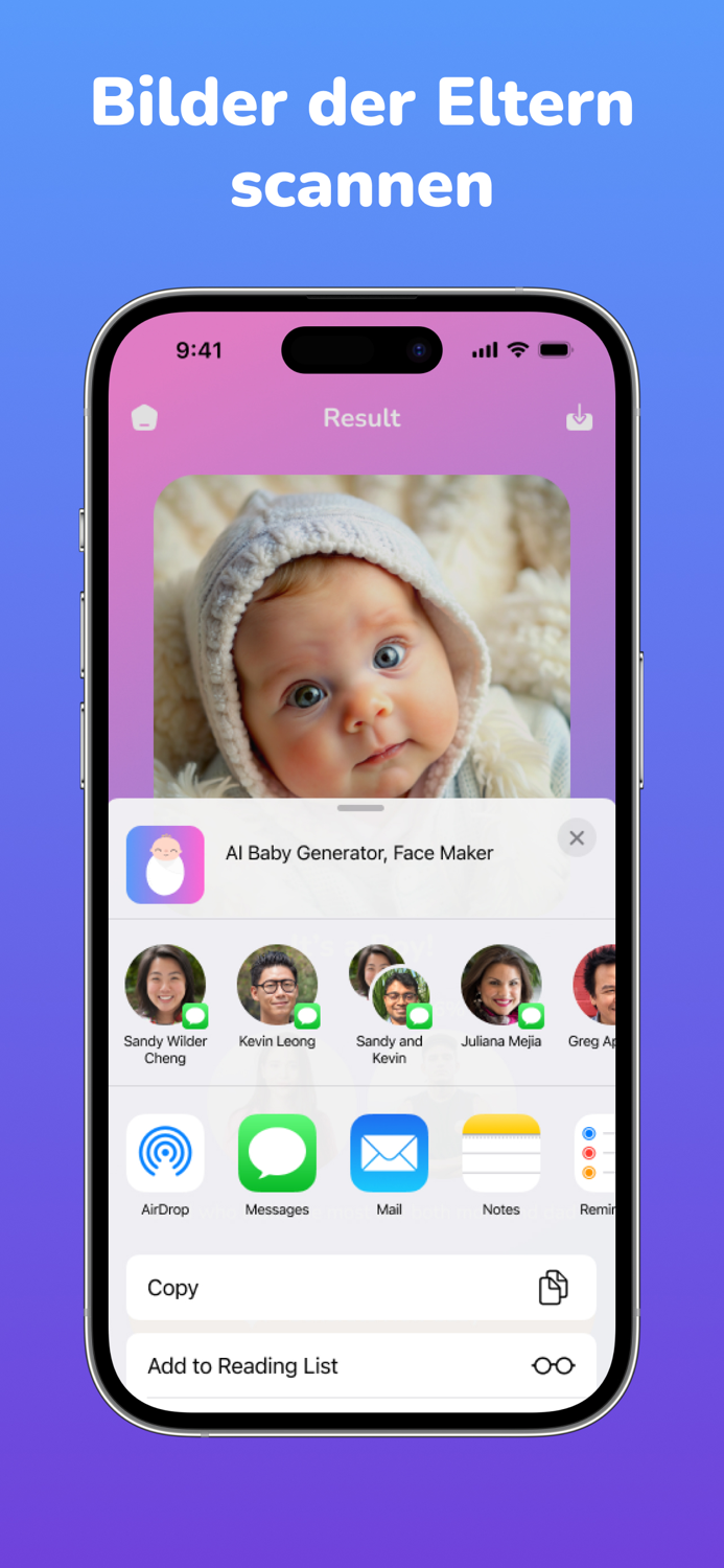 Al Baby, Kind Generator App