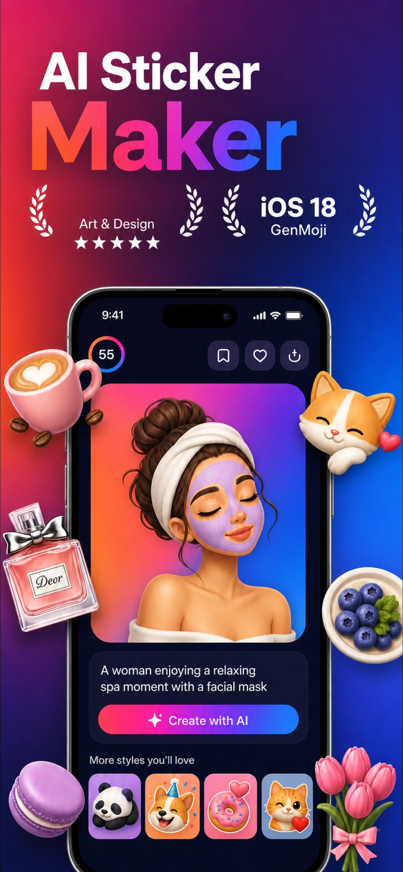 Fuzoji: AI Emoji Maker & Merge