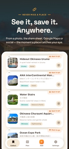PinPath: Saved Places to Trips Screenshot 3 of 8