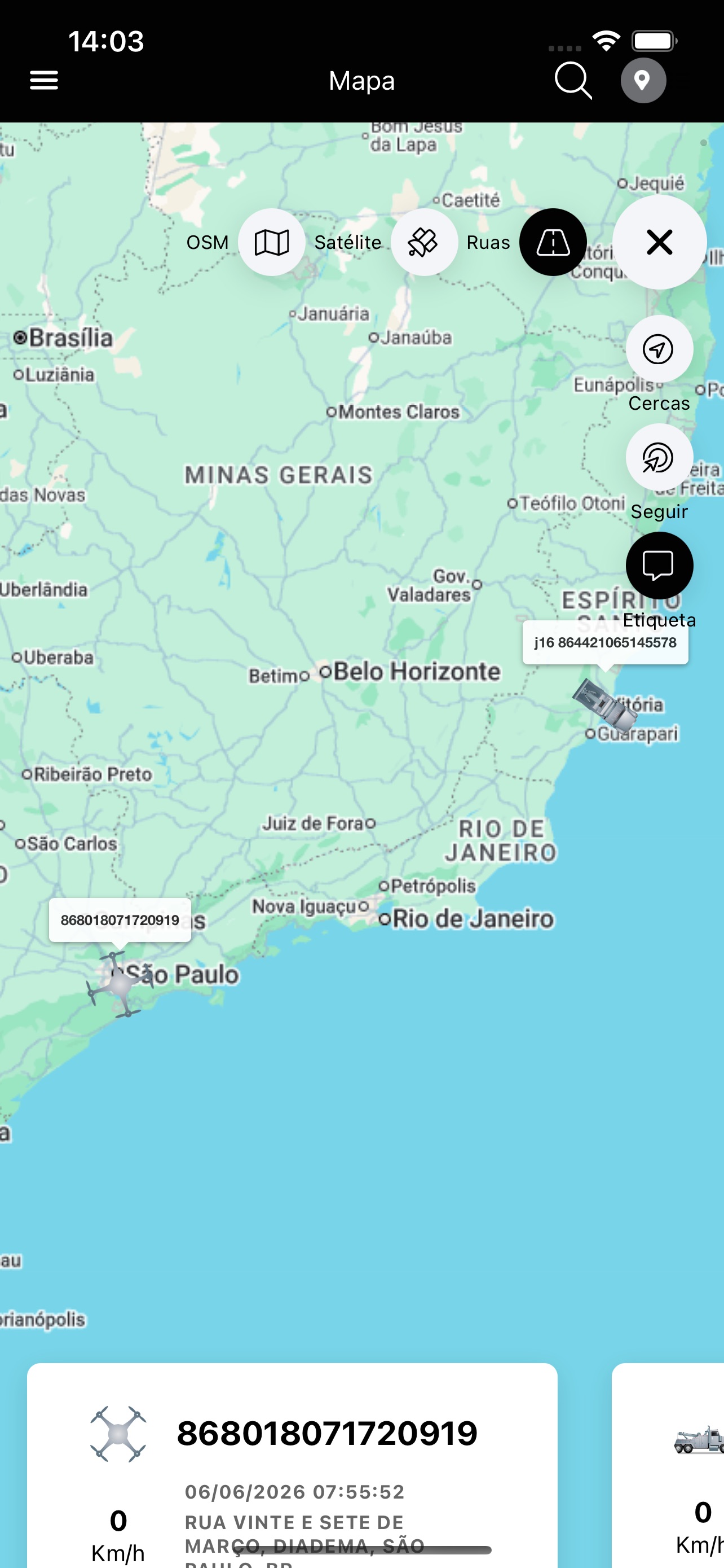 Screenshot 3 of ADSEG Rastreio