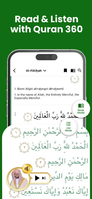 Quran 360: AlQuran English screenshot 3