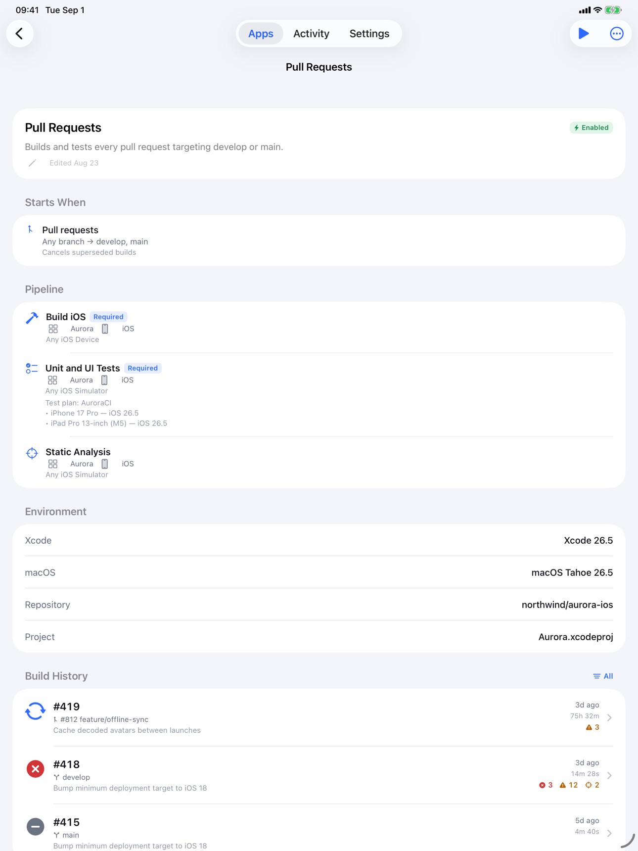 Screenshot 8 of App CI Manager