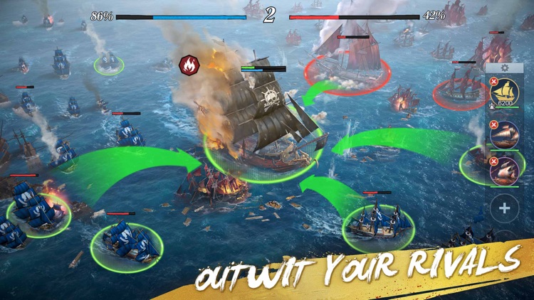 Sea of Conquest: Pirate War screenshot-3