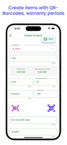 Electronics Inventory Scanner screenshot