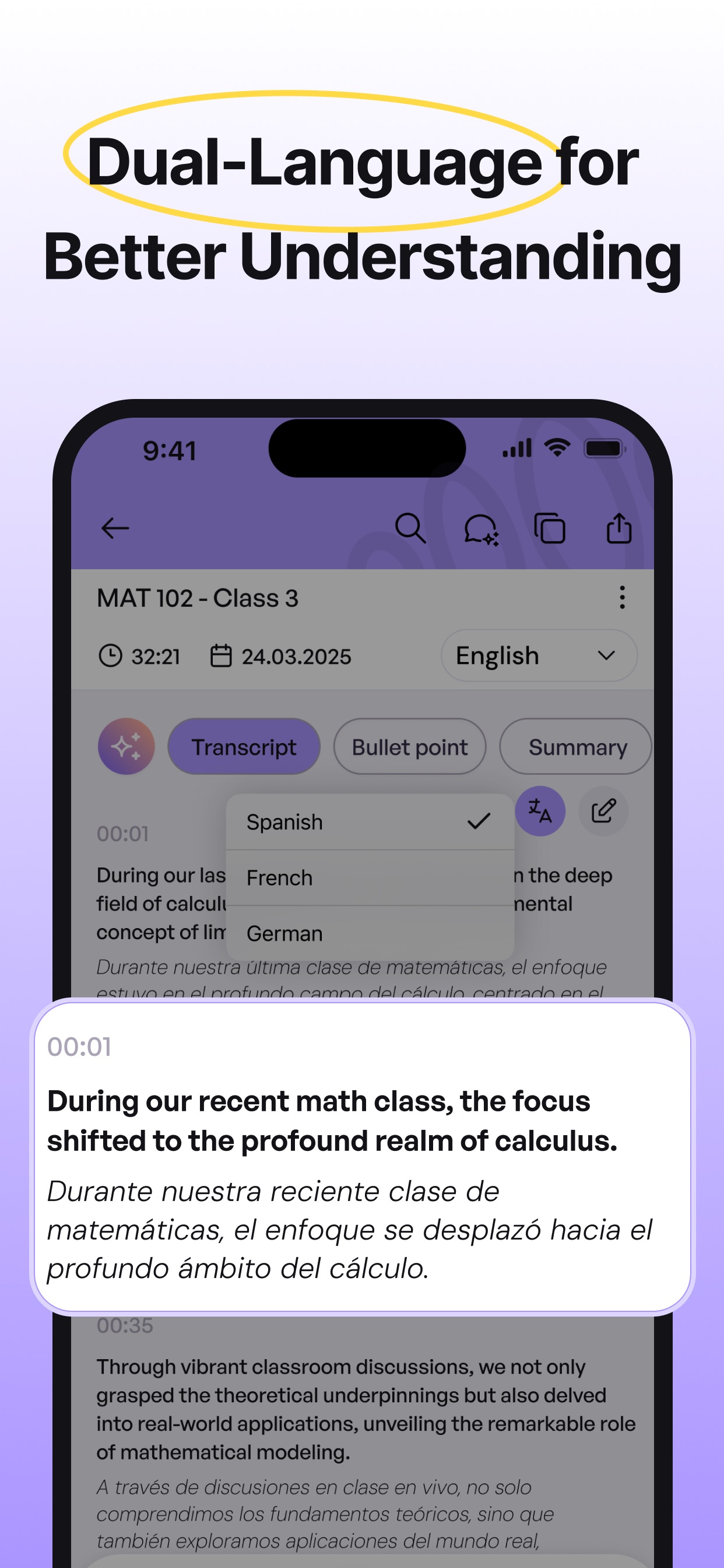 Screenshot 6 of iMemo: AI Meeting Note Taker