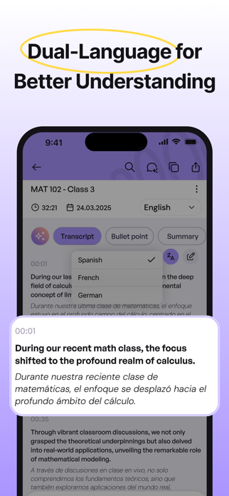 iMemo AI Note Taking & Summary Screenshot 6 of 10