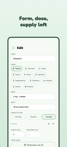 Easy Piller iPhone screenshot
