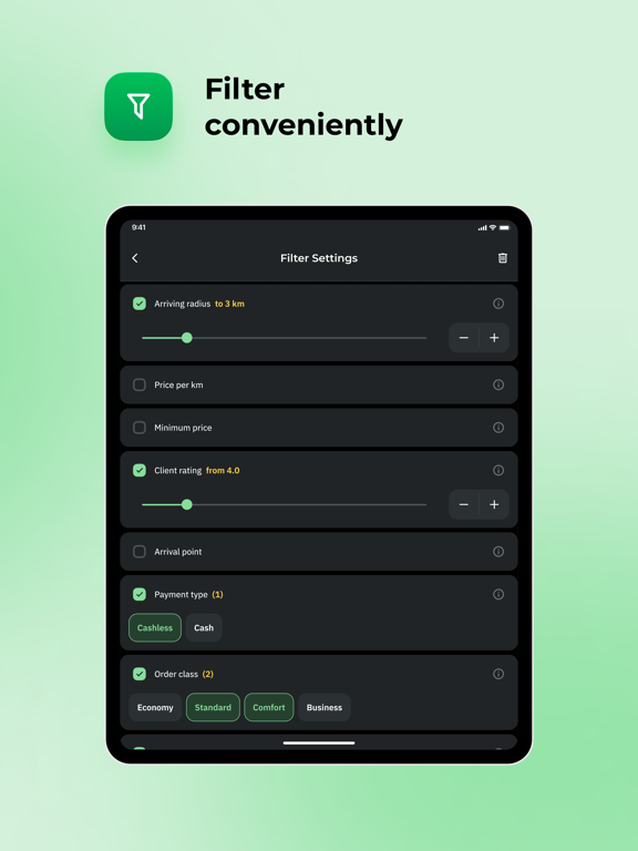 OnTaxi Driver: Drive & Earn iPad screenshot 7 - Business app