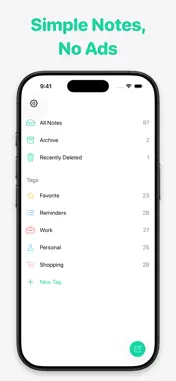 Plain Note: Notes Widget screenshot 1
