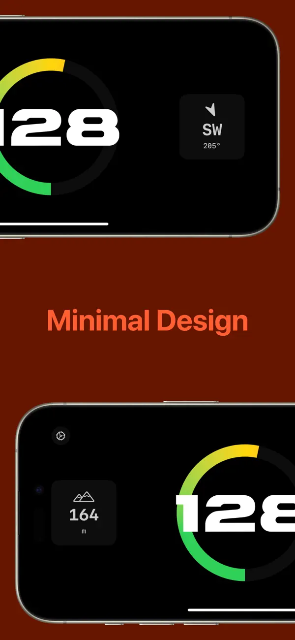 Screenshot #2 pour Speedy: Minimal Speedometer