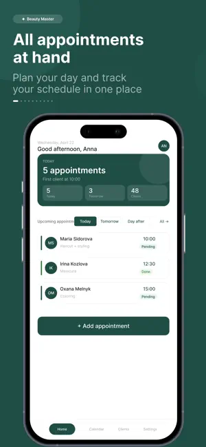 Beauty Master Appointment screenshot 4