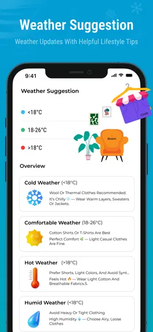 Indoor Thermometer iPhone screenshot 5
