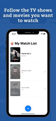 WatchList - TV Shows & Movies screenshot 1