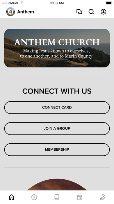 Anthem Church: Marin County Screenshot
