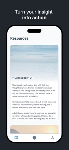 CalmSpaceJournaling screenshot