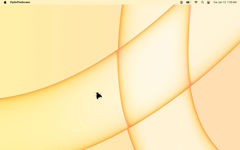 FlyOnTheScreen screenshot