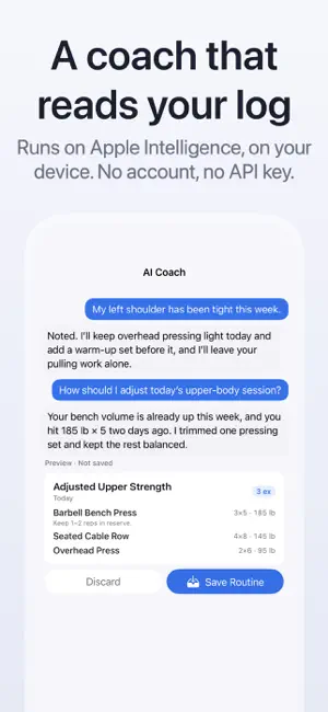 LiftCoach screenshot 2
