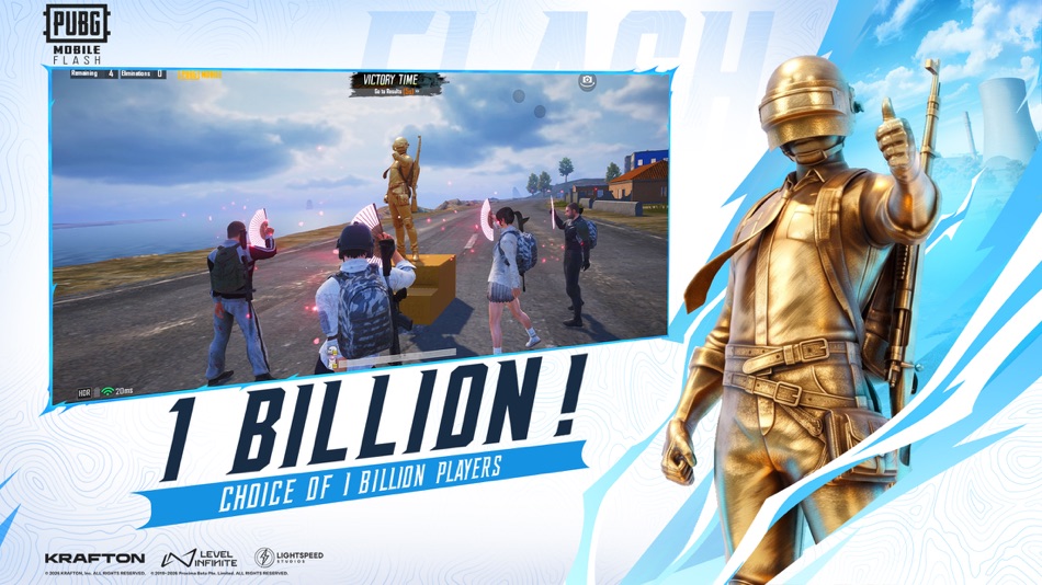 #6. PUBG MOBILE FLASH (iOS) Tekijänä: Tencent Mobile International Limited