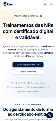 EMITI Treinamentos Screenshot 1 of 4