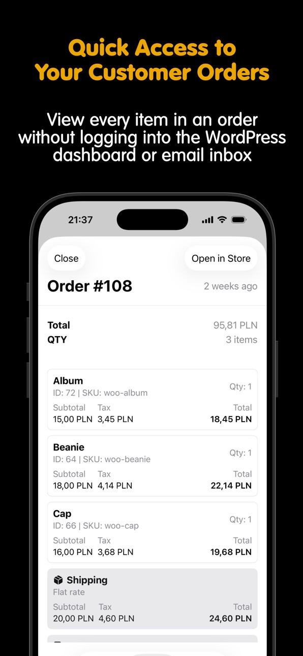 iPhone screenshot