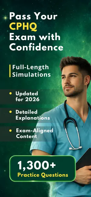 CPHQ Exam by Rocket Prep 2026 screenshot 1