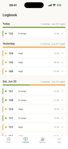 Blood Sugar Tracker | Diabetes Screenshot 3 of 8