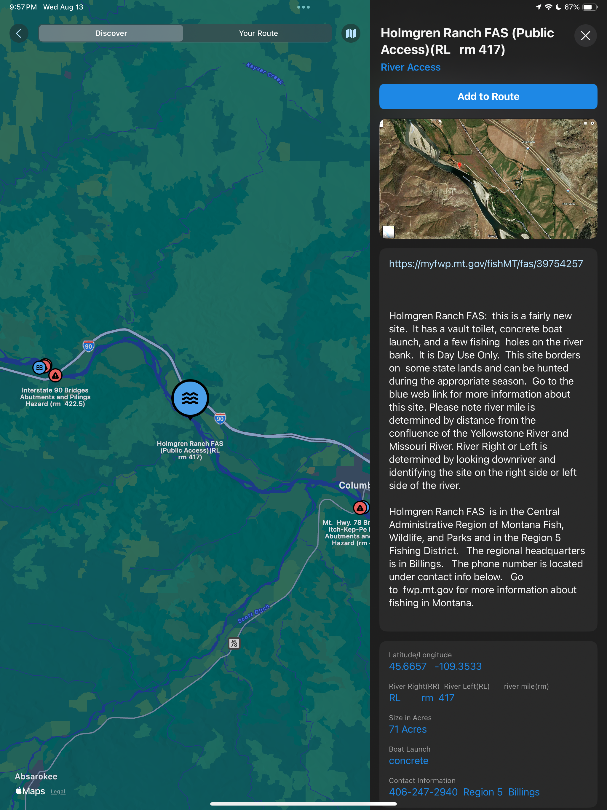 Yellowstone River Discovery