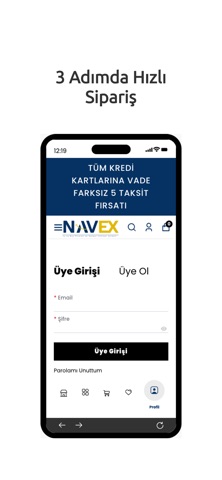 NAVEX - Online screenshot