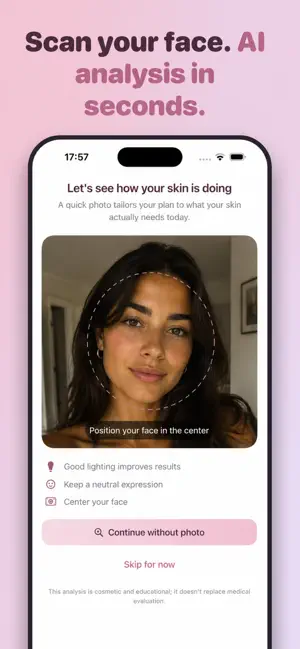 Skincare Scanner AI – Glowy+ screenshot 2