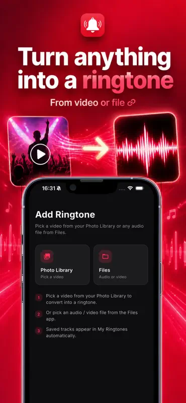 Ringtones Maker: Ringly screenshot 1 of 3