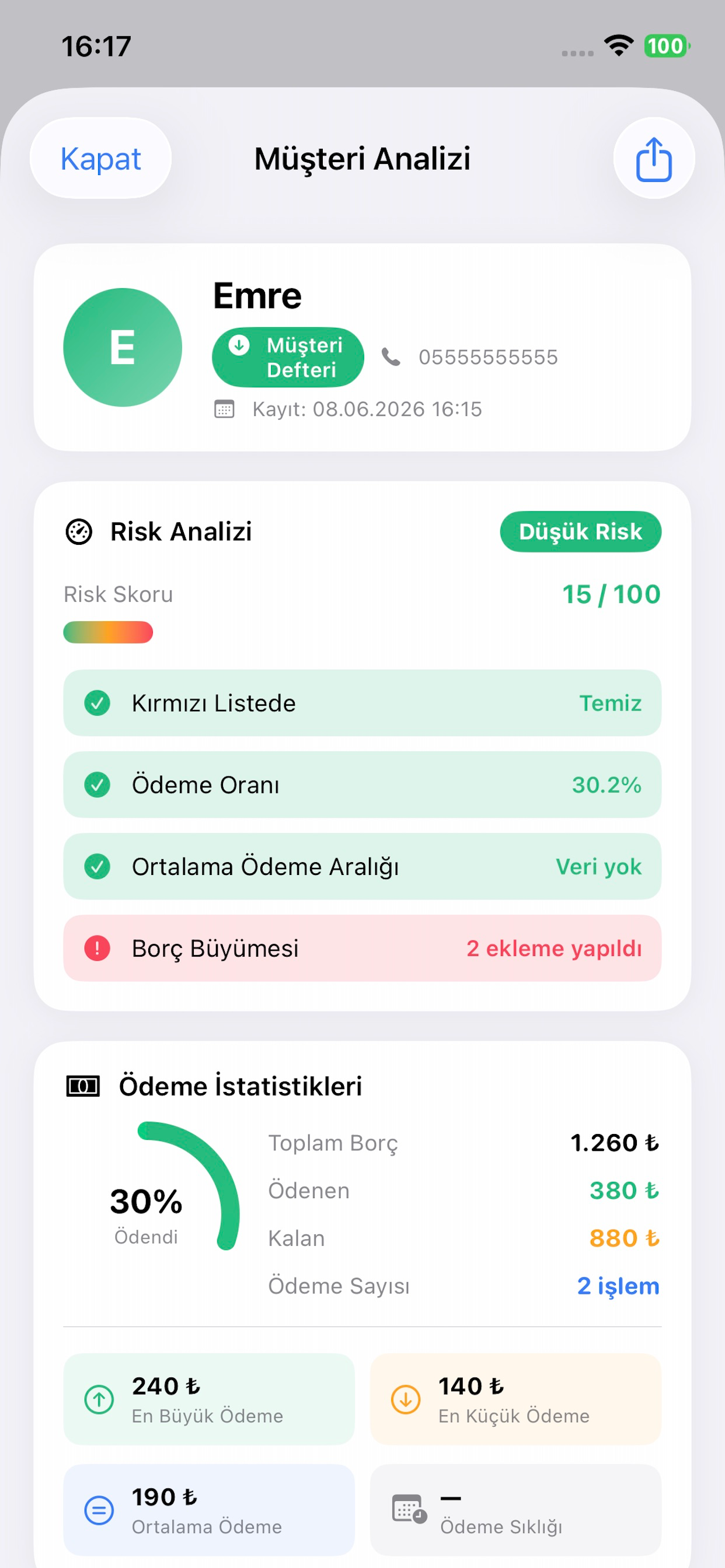 Borc Takip