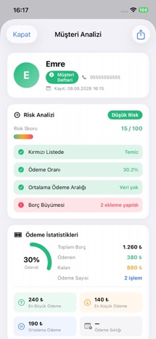 Borc Takip screenshot