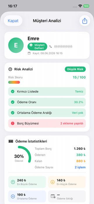 Borc Takip Screenshot 3 of 5