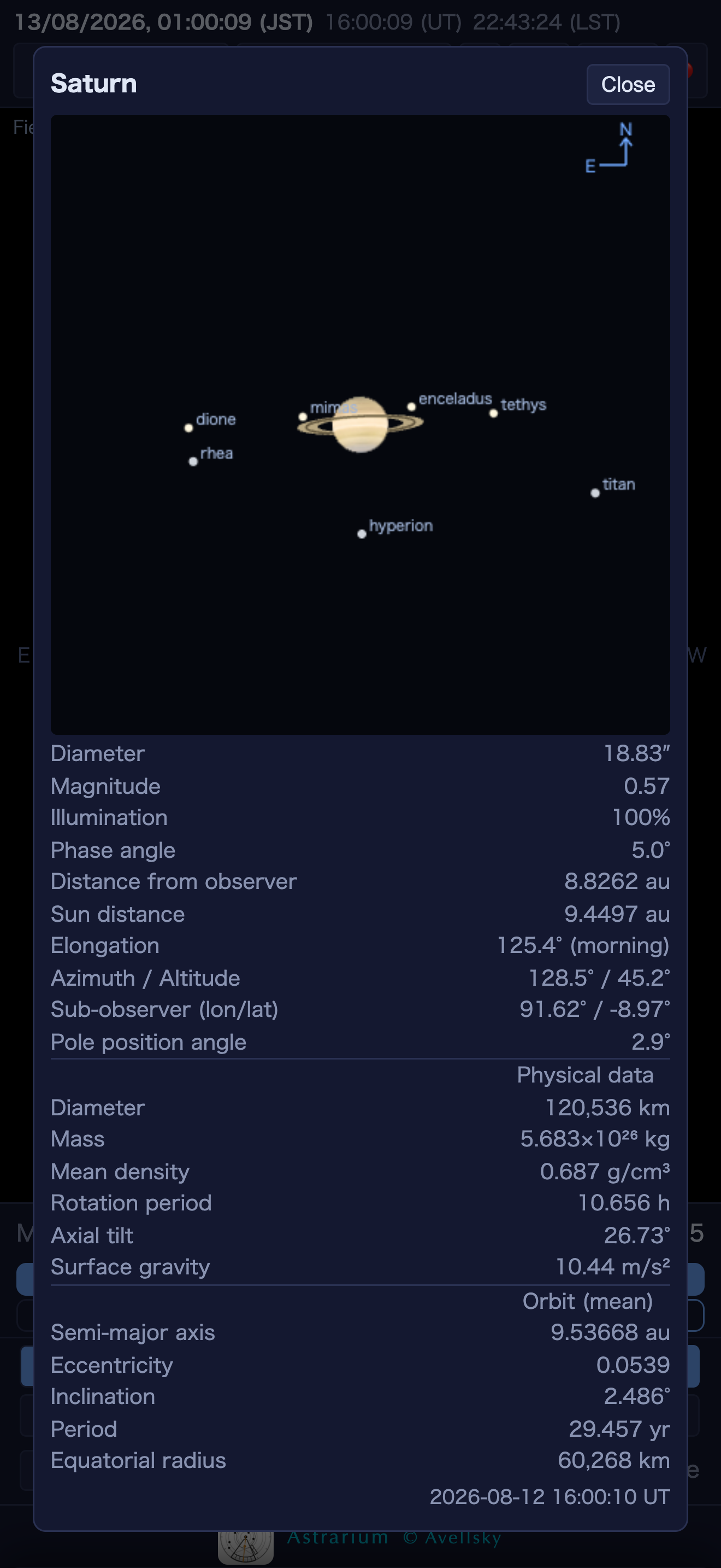 Astrarium screenshot 3
