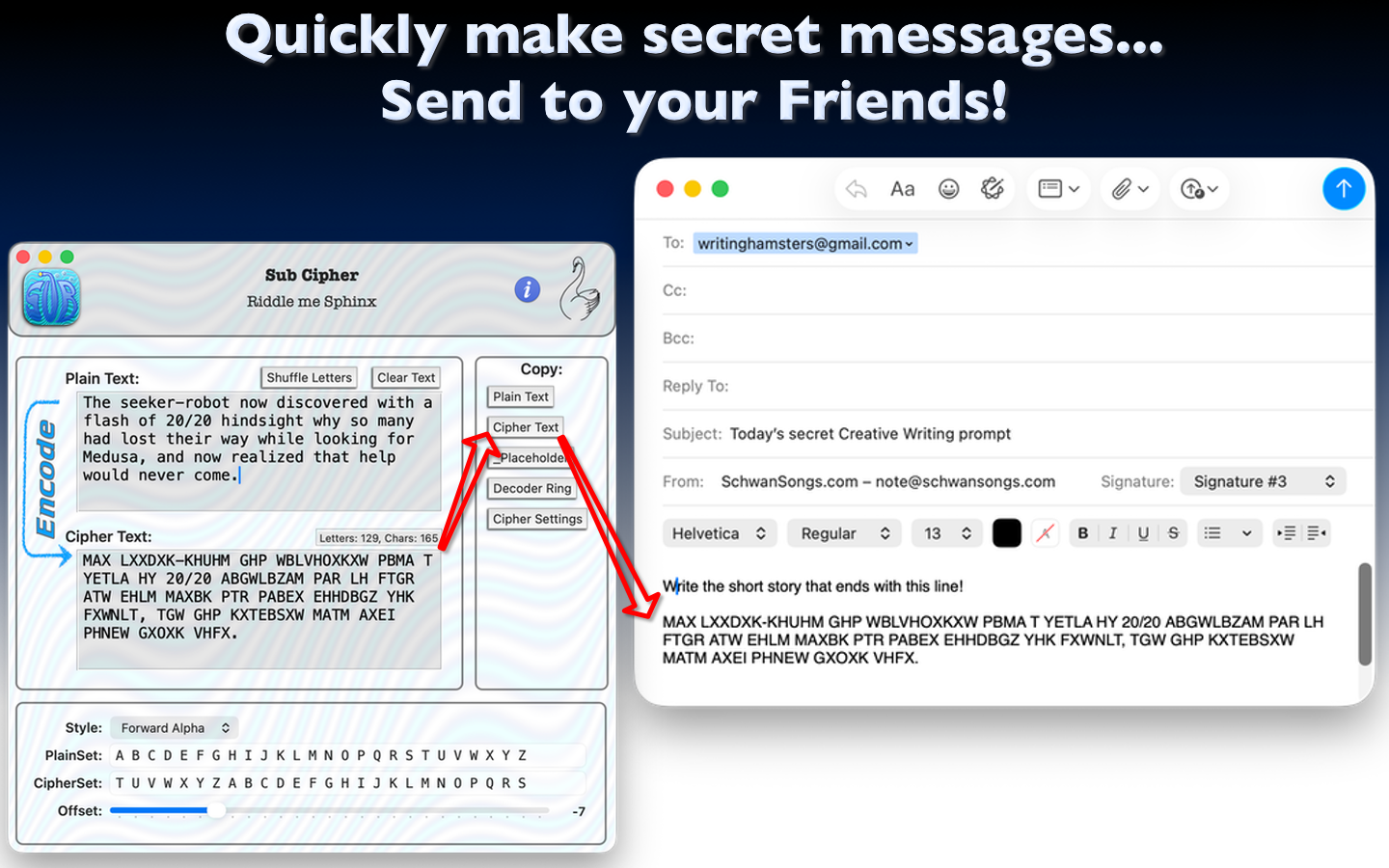 Sub Cipher screenshot 20