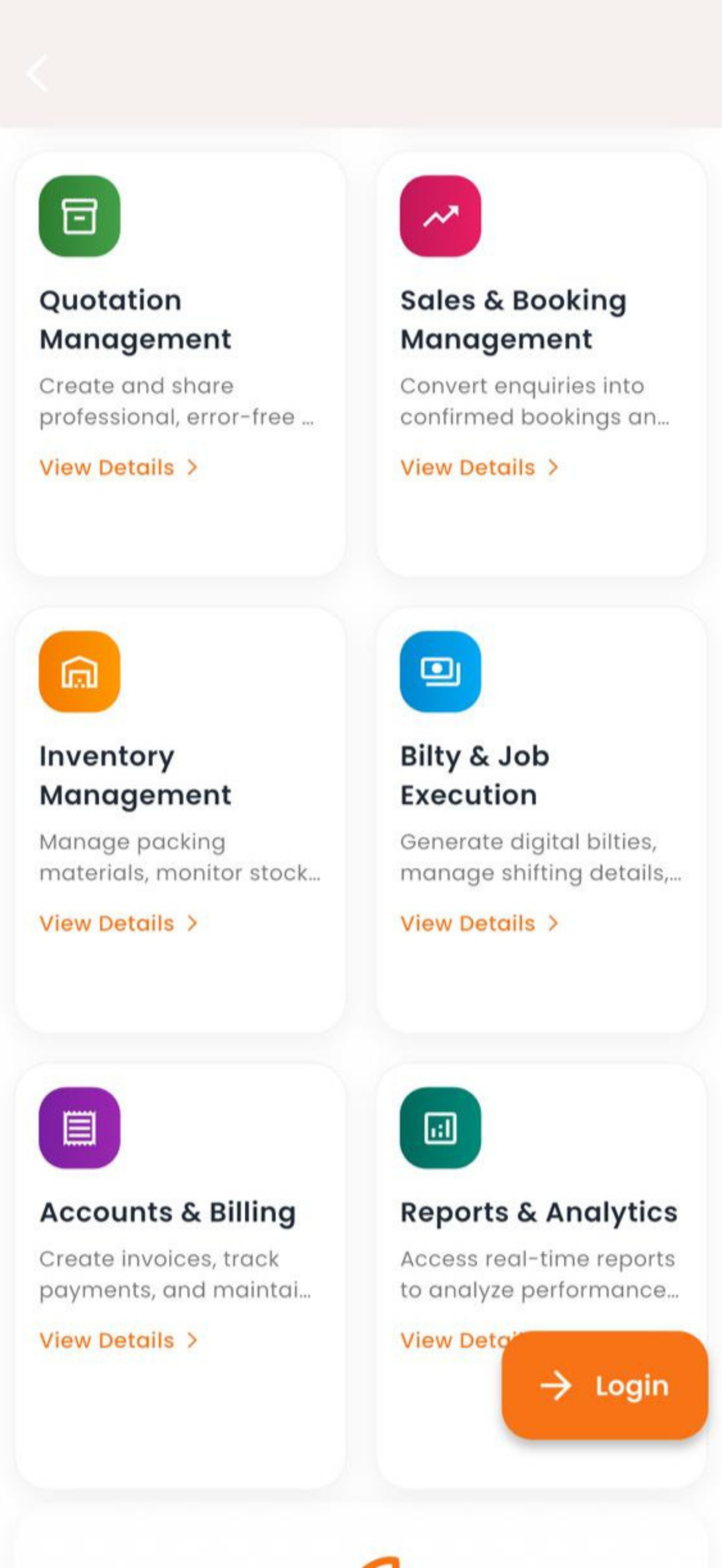 ITSWS Bilty – Logistics App