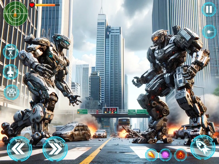 Robot Game - Car War 3D