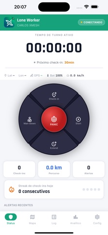 Smartx Hub Lone Worker screenshot