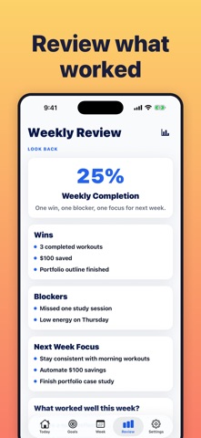 Goal Setting & Goal Tracker Screenshot 5 of 6