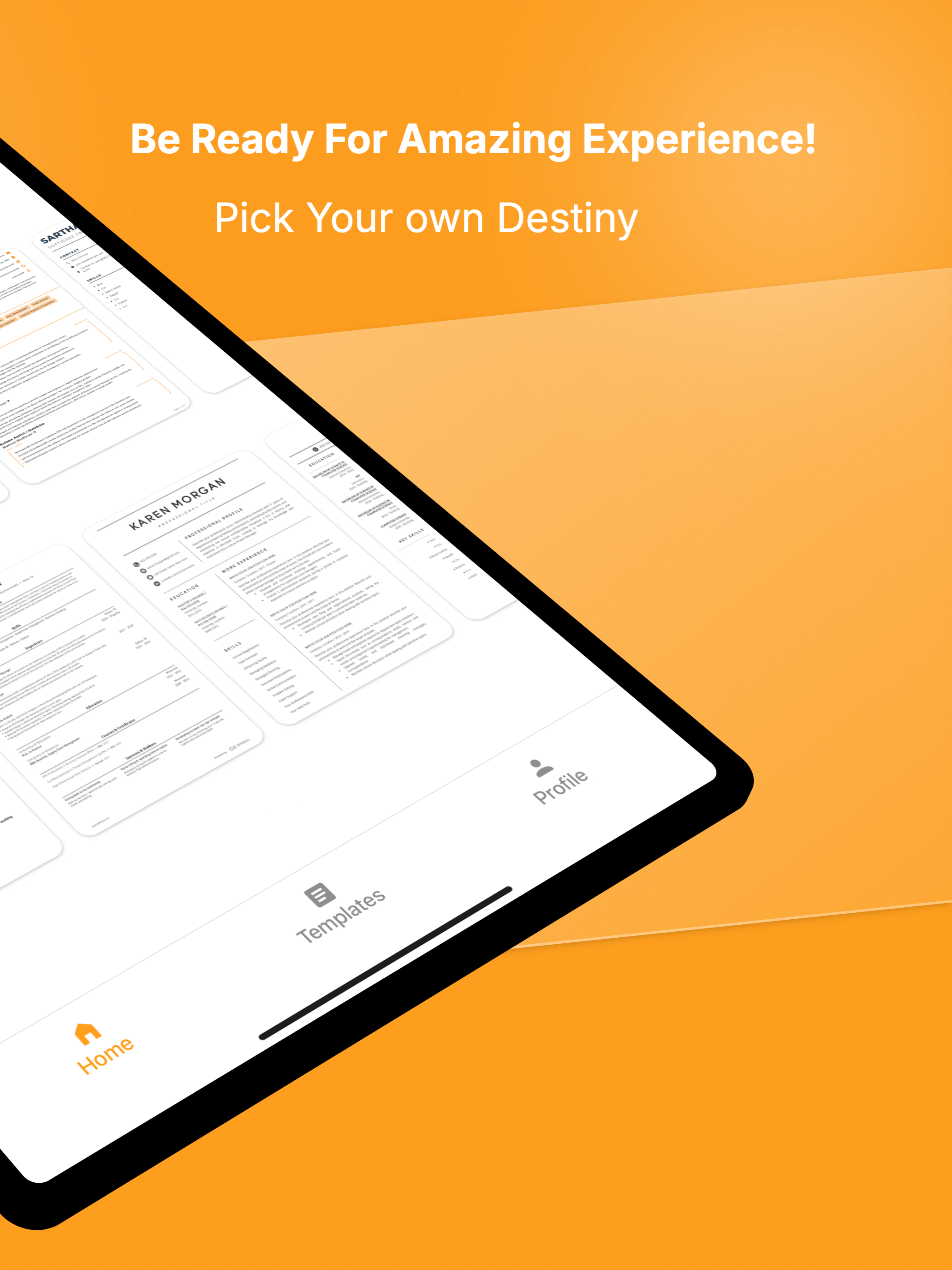 CV Maker - Professional Resume