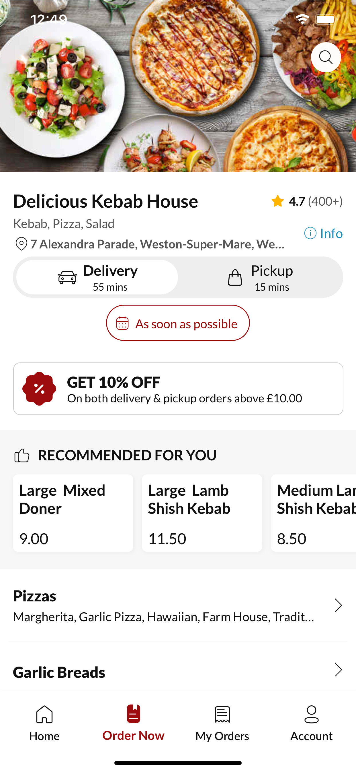 Delicious Kebab House