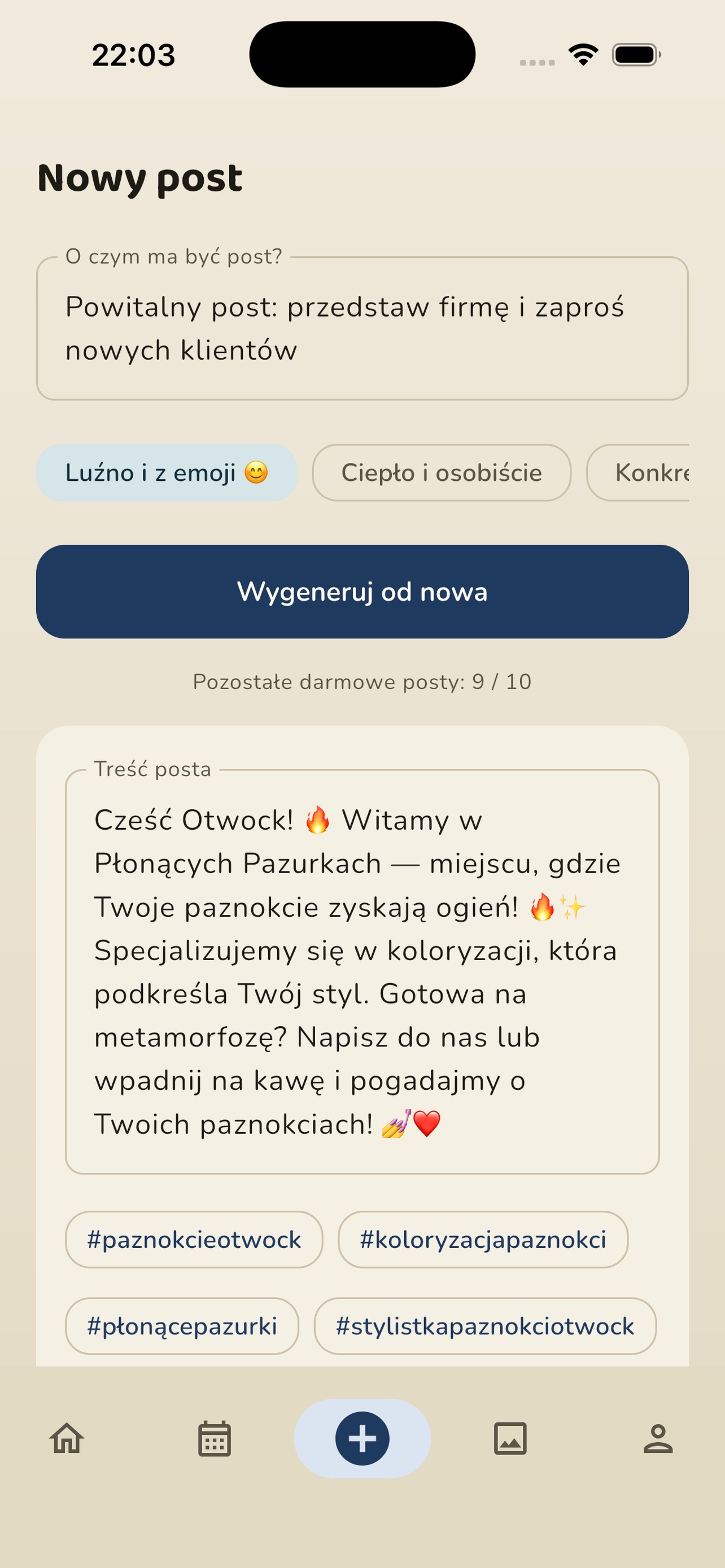 Screenshot 3 of Postka: posty na social media