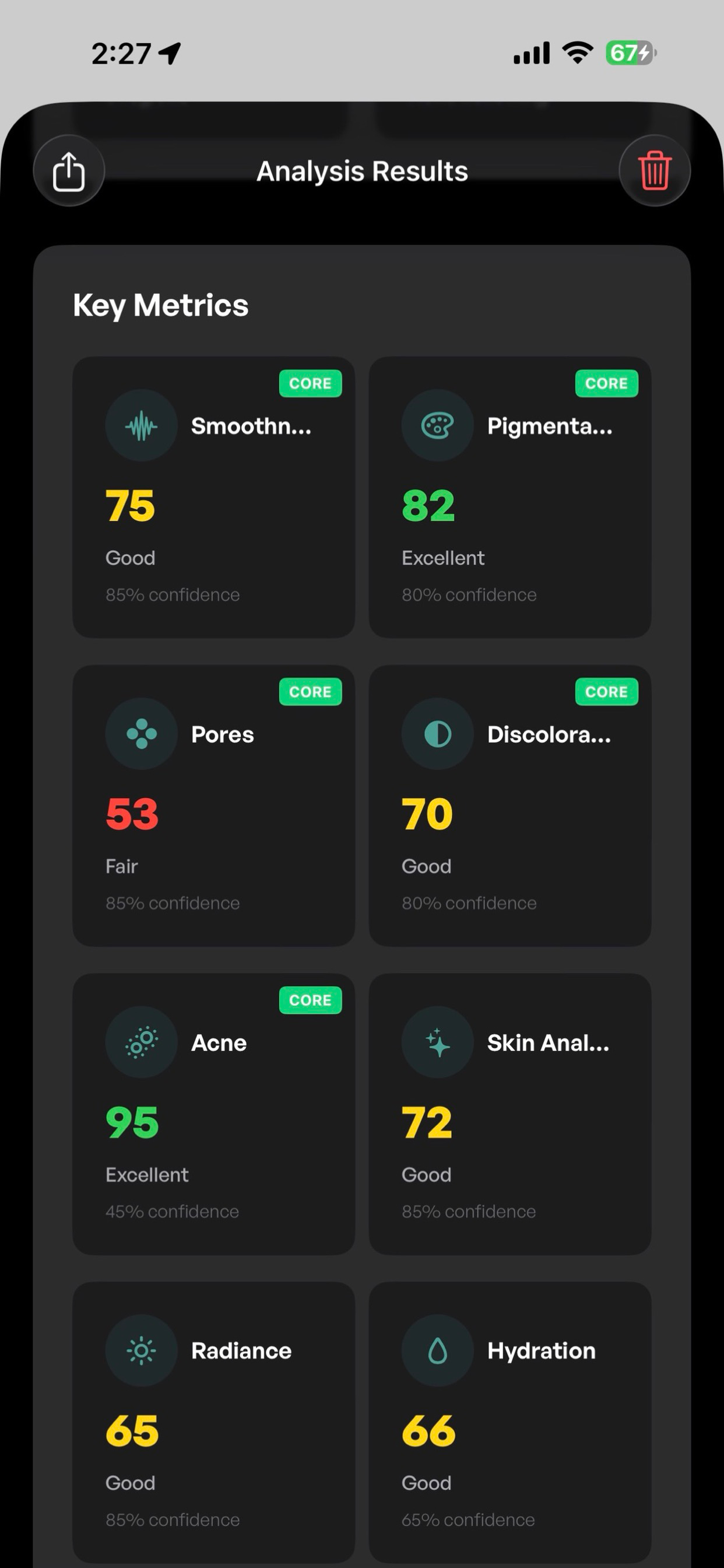 Ollvy - The face scanning app screenshot 3
