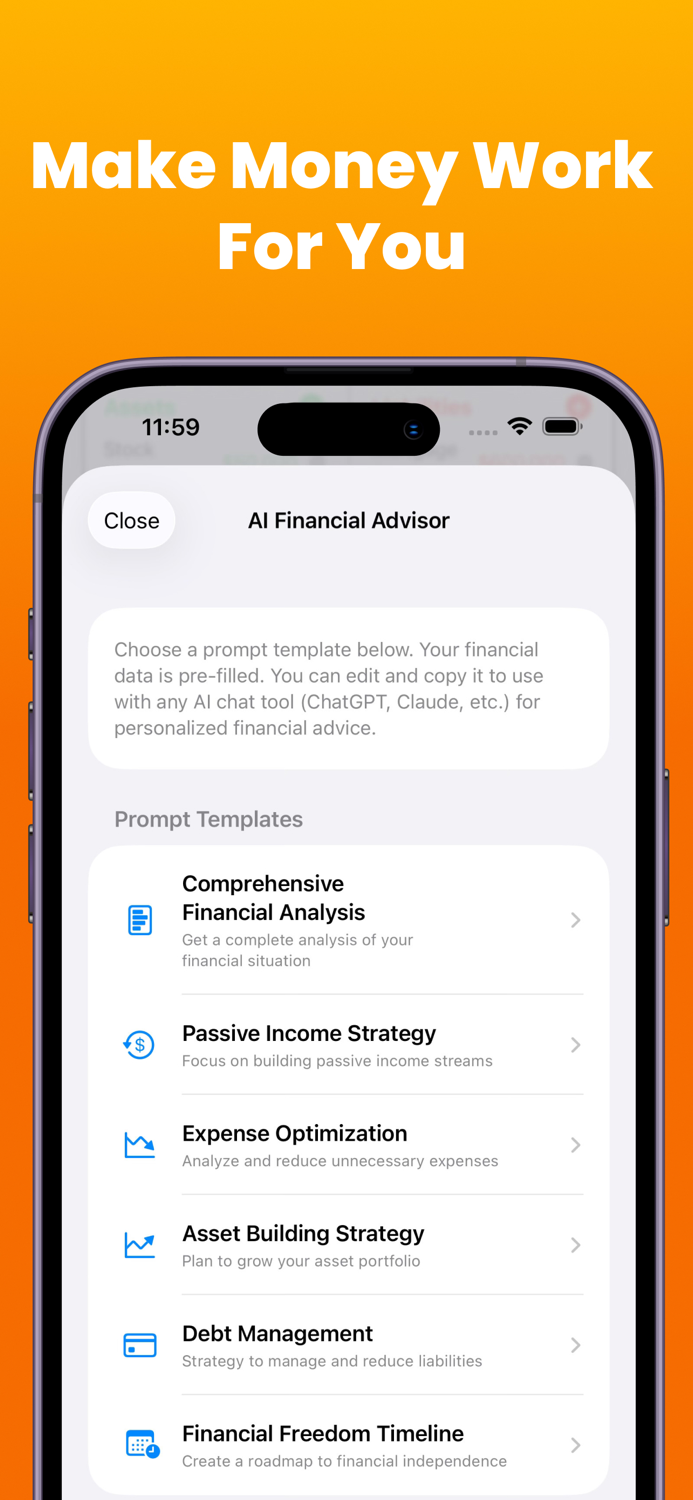 Rich Dad Finance Tracker