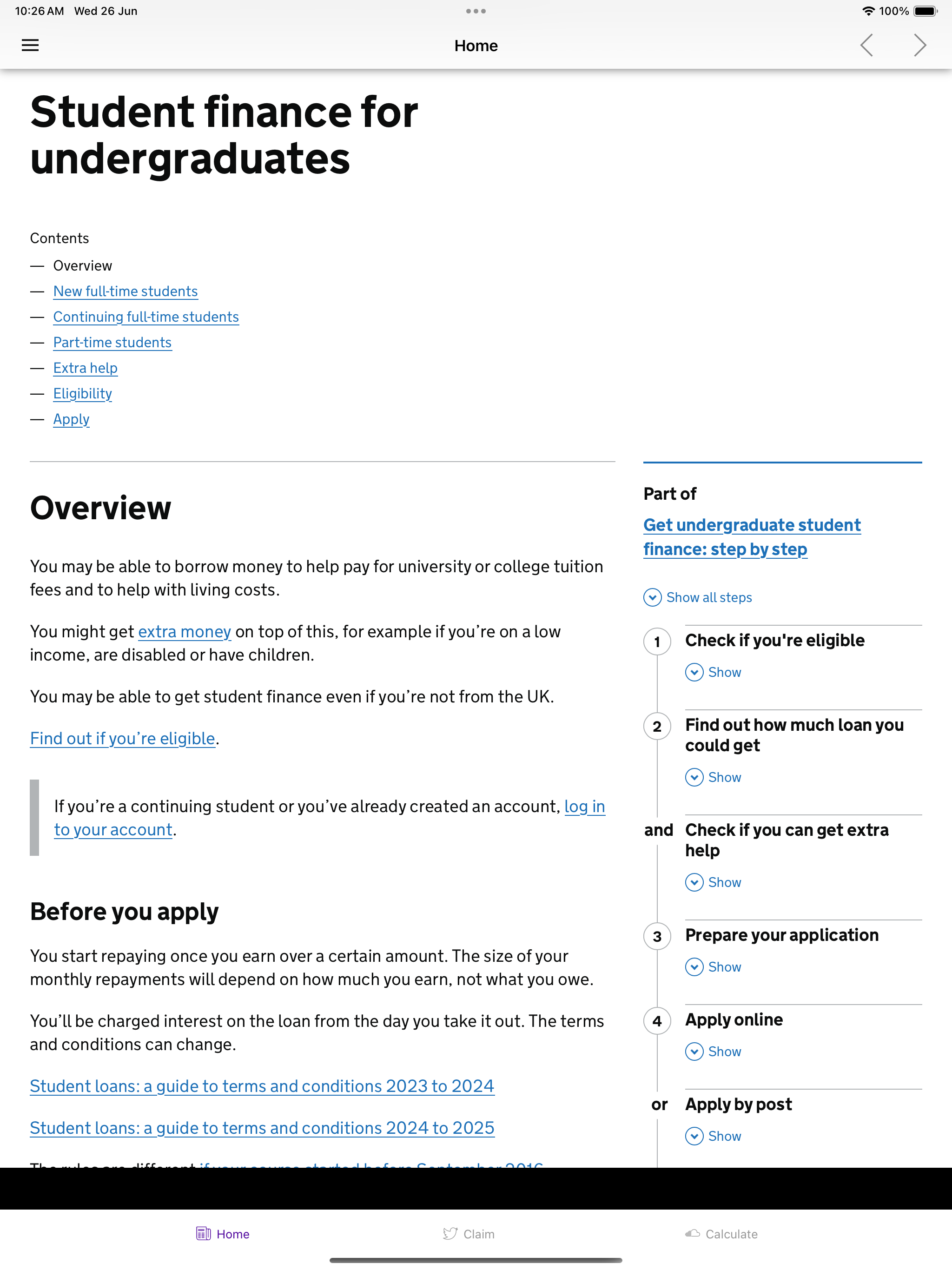Student Finance Guide UK