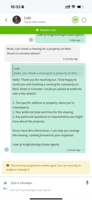 AgentConnect screenshot 2