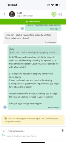 AgentConnect screenshot