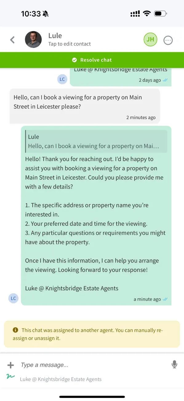 Screenshot #2 pour AgentConnect